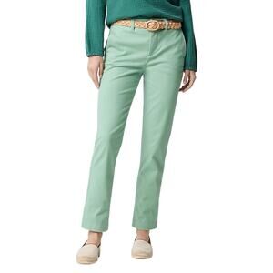 J.Crew High-Rise Girlfriend Chino Pants Size 0 Neptune Green NWT